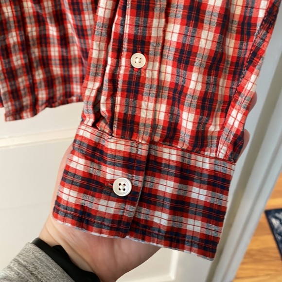 MATIX Mens Checkered button down - like new! - Picture 4 of 6